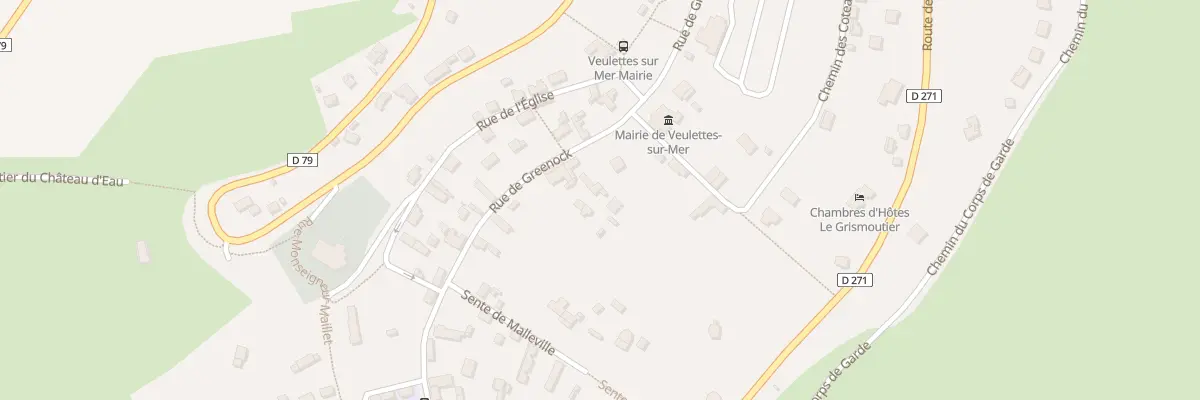 Plan du 24 Rue de Greenock à Veulettes-sur-Mer