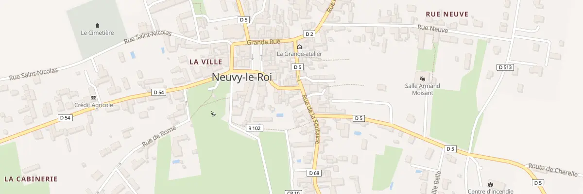 Plan du 9 Rue Bel-ebat à Neuvy-le-Roi