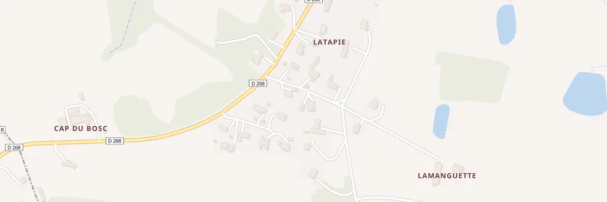 Plan du 4 Chem de Lamanguette à Moirax