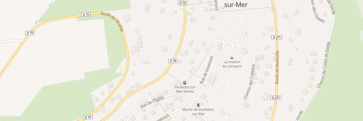 Plan du 30 Rte de Fécamp à Veulettes-sur-Mer