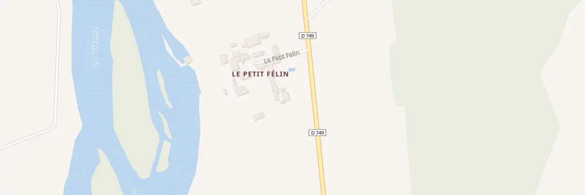 Plan du 17 Le Petit Felin à Bonnes