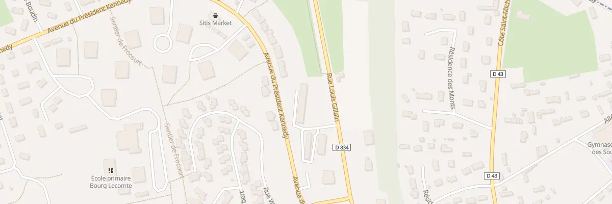 Plan du 37 Rue Louis Gillain à Bernay