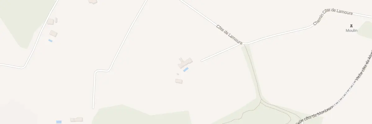 Plan du 399 Côte de Lamoure à Colayrac-Saint-Cirq