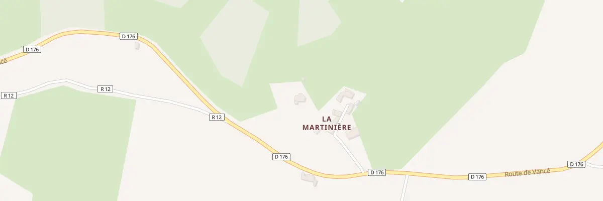 Plan du 1 Rte de Vancé à Saint-Georges-de-la-Couée