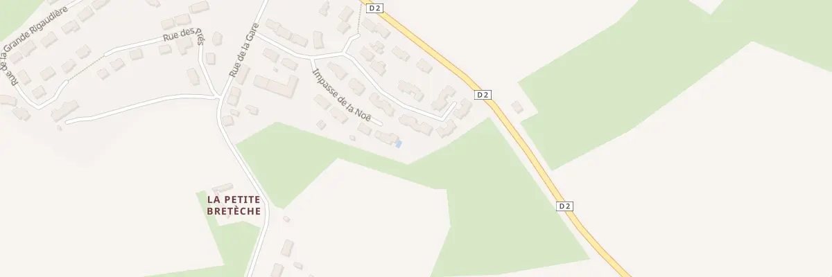 Plan du 20 Rue de la Noé à La Chapelle-du-Bois