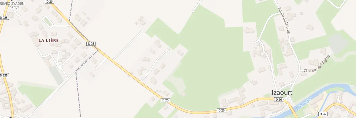 Plan du 5 Les Courties à Izaourt