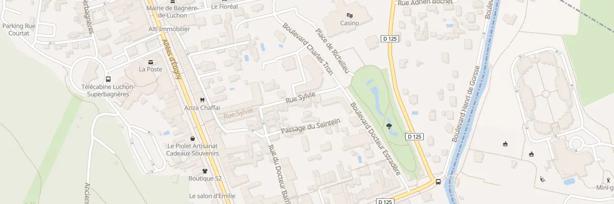 Plan du 7A Rue Sylvie à Bagnères-de-Luchon