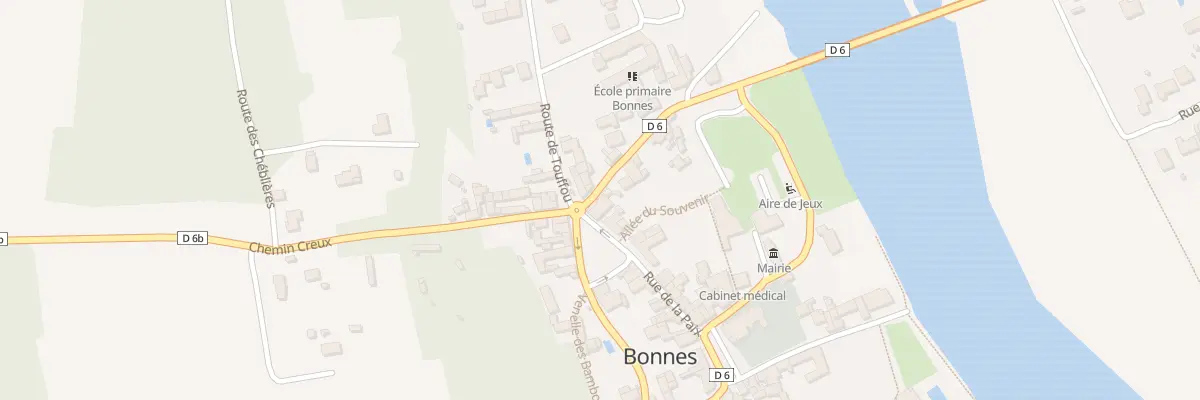 Plan du 2 Av de la République à Bonnes