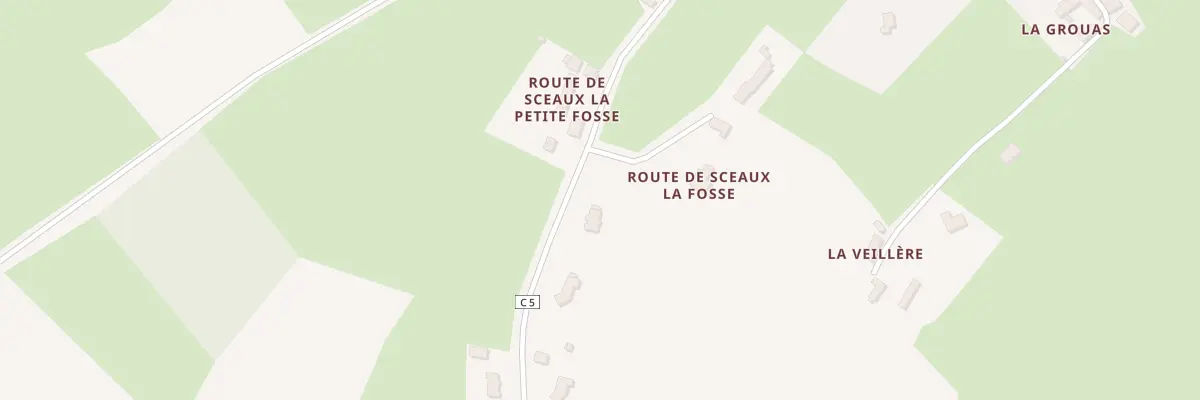 Plan du 11 Rte de Sceaux à Villaines-la-Gonais