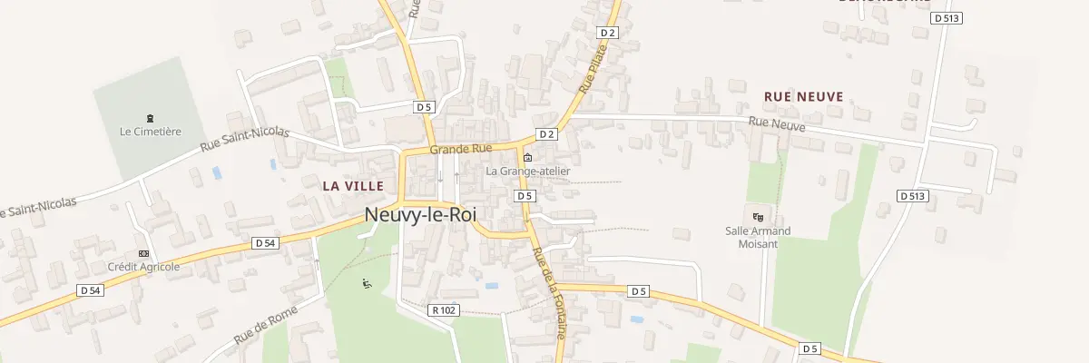 Plan du 8B Rue Saint-andré à Neuvy-le-Roi