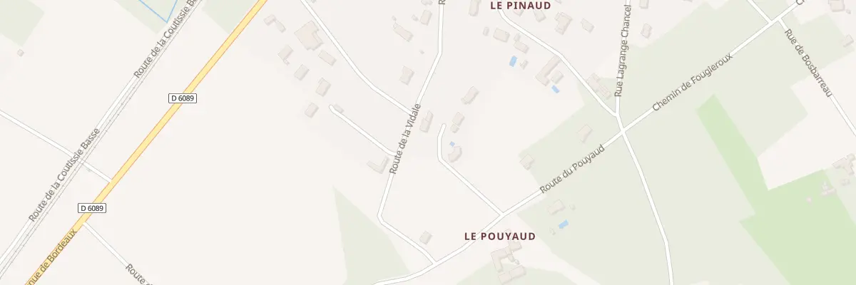 Plan du 12 Rte de la Vidale à Razac-sur-l’Isle