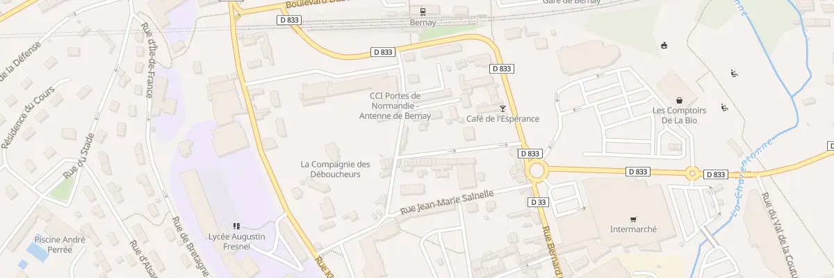 Plan du 1T Rue J Philippe Breant à Bernay