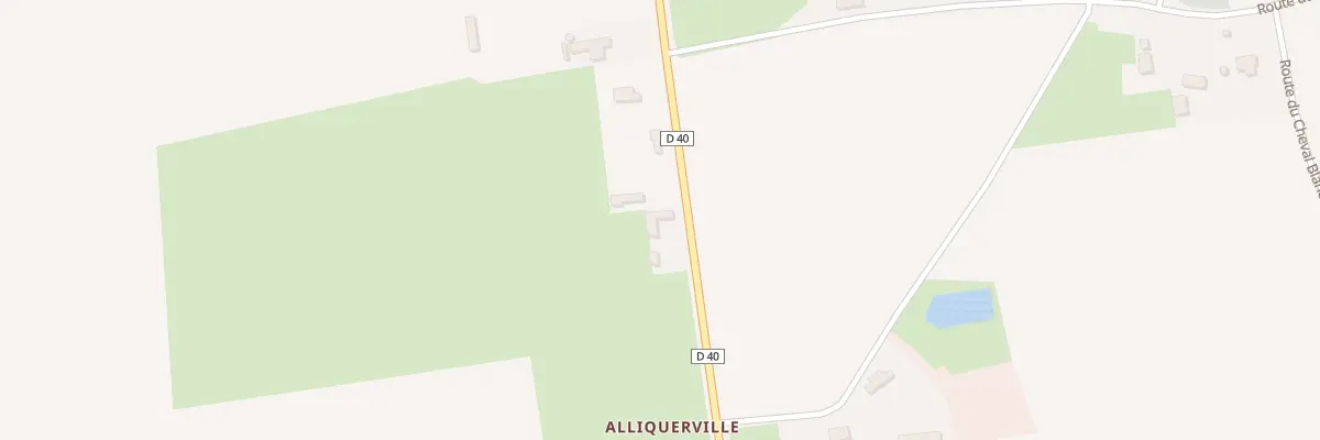 Plan du 2199 Rte de la Voie Romaine à Trouville-Alliquerville