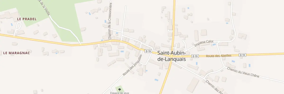 Plan du 104 Rte Samuel Pozzi à Saint-Aubin-de-Lanquais