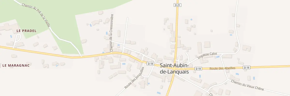 Plan du 26 Le Bourg à Saint-Aubin-de-Lanquais
