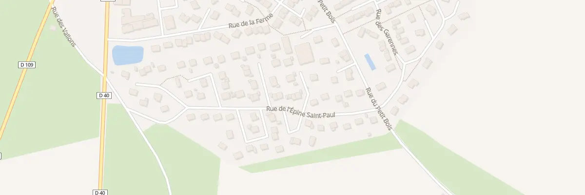 Plan du 273 Rue de l’Epine Saint-Paul à Terres-de-Caux