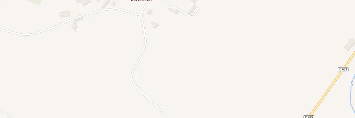 Plan du 1 Doucede à Larroque