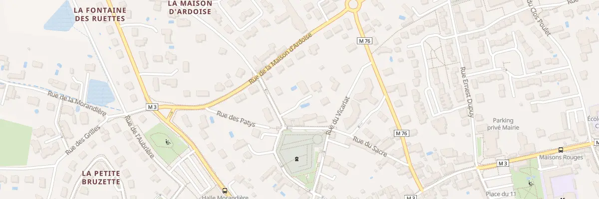 Plan du 19 Rue Maryse Bastié à Fondettes