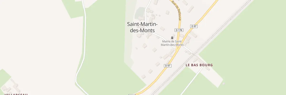 Plan du 4 Rue de l’Eglise à Saint-Martin-des-Monts