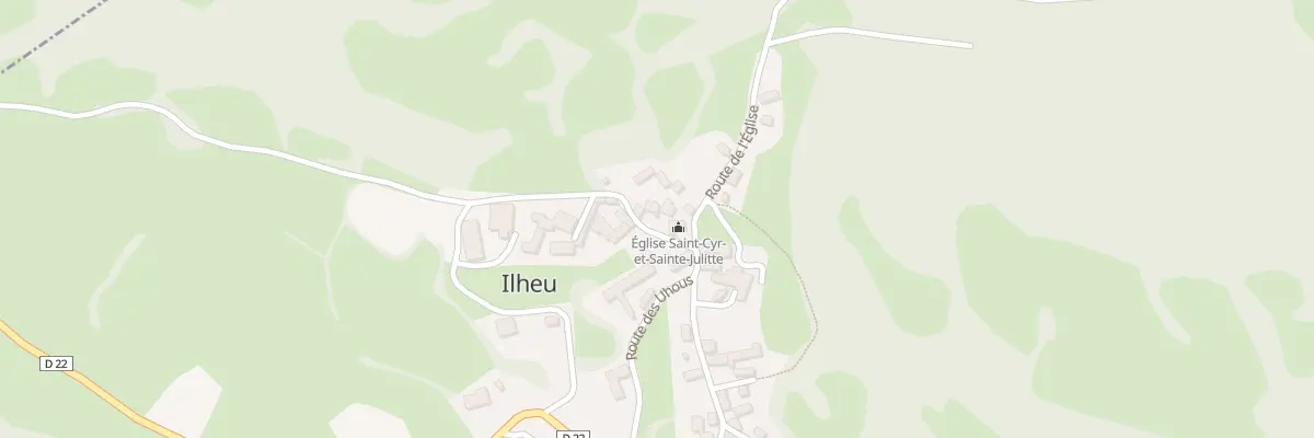 Plan du 46 Che de Lasserre à Ilheu