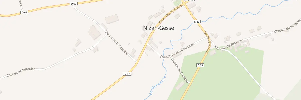 Plan du 18 Cap de la Vielle à Nizan-Gesse