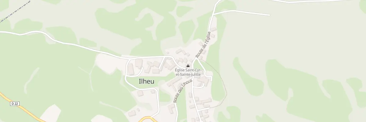 Plan du 5003 Le Village à Ilheu