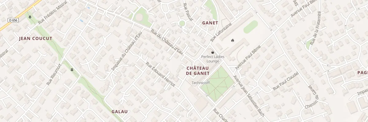 Plan du 2 Rue Georges Bernanos au Passage