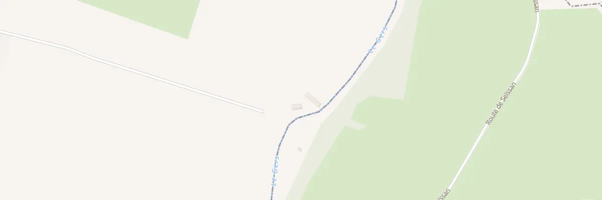 Plan du 5258 A la Peyrere à Pouy-Loubrin