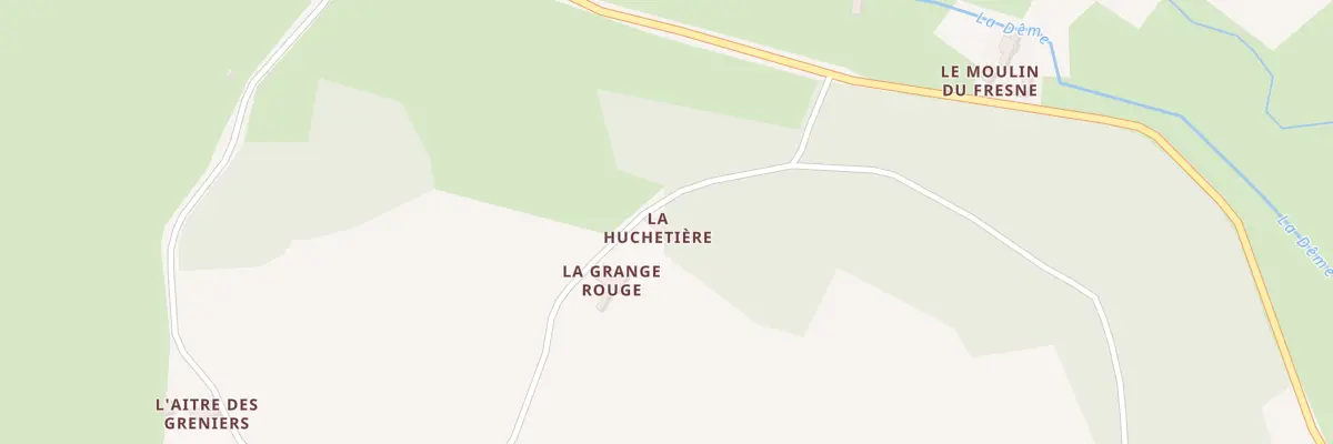 Plan du 350 La Huchetiere à Beaumont-sur-Dême