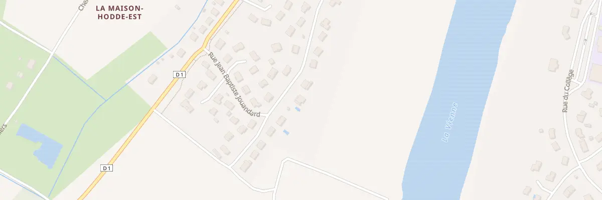 Plan du 36 Rue Jean-Baptiste Jouandard à Dangé-Saint-Romain
