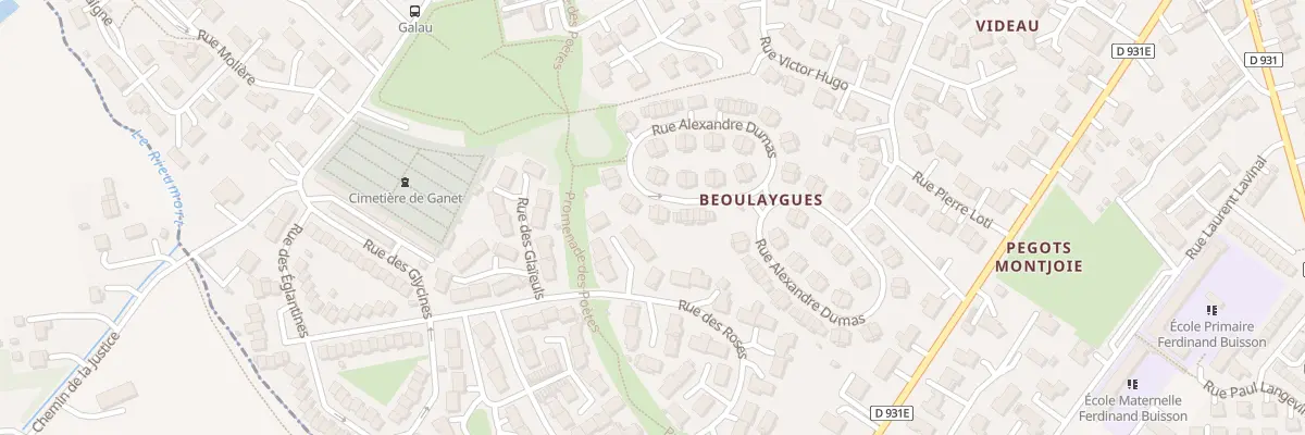 Plan du 5064 Rue Alexandre Dumas au Passage
