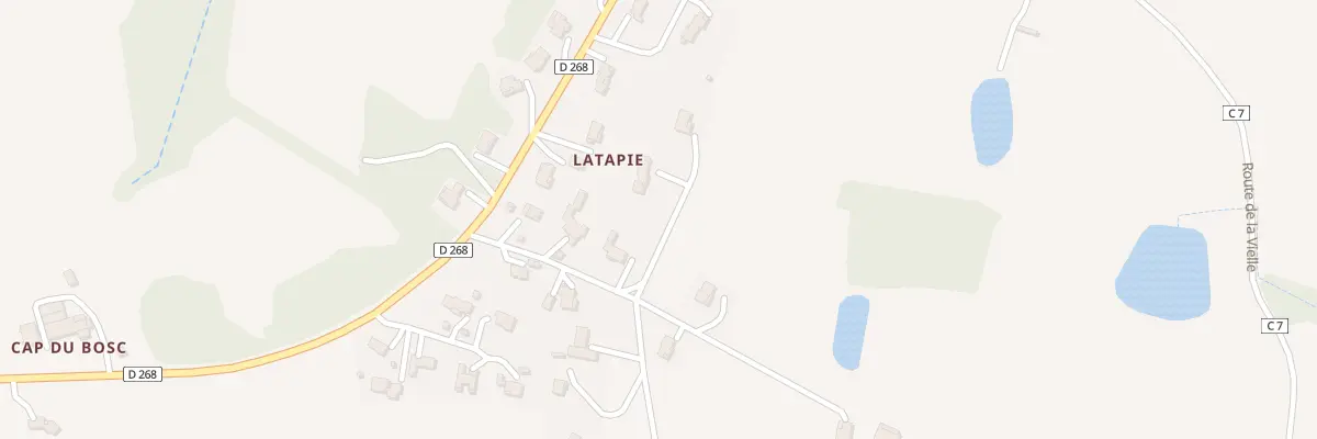 Plan du 5B Chem de Lamanguette à Moirax