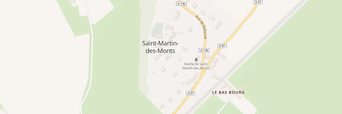 Plan du 6 Rue de l’Eglise à Saint-Martin-des-Monts