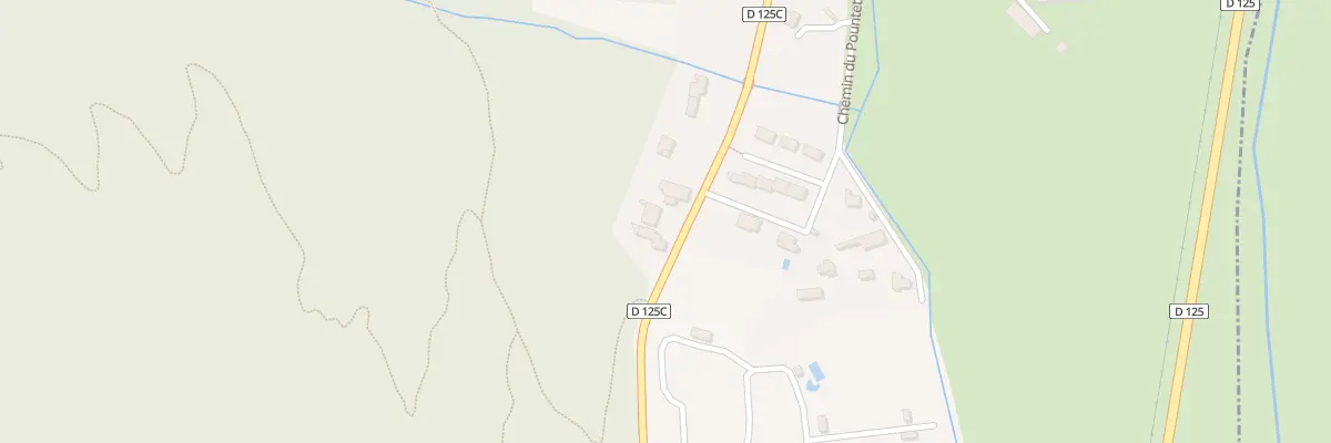 Plan du 50 Rte de Luchon à Moustajon