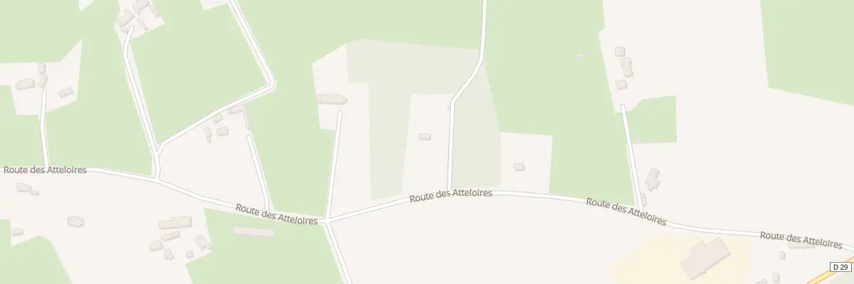 Plan du 12 Rte des Atteloires au Luart