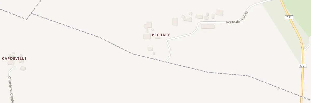 Plan du 9 Pechaly à Monmarvès