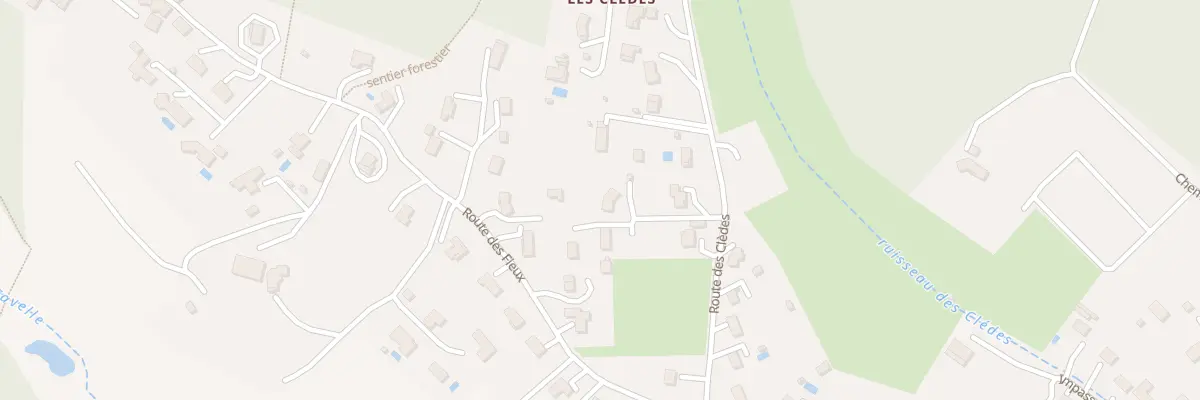Plan du 35 Rte des Clèdes à Annesse-et-Beaulieu