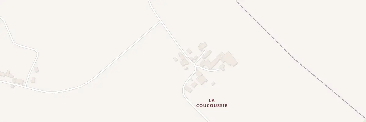 Plan du 5119 La Coucoussie à Cherves-Châtelars