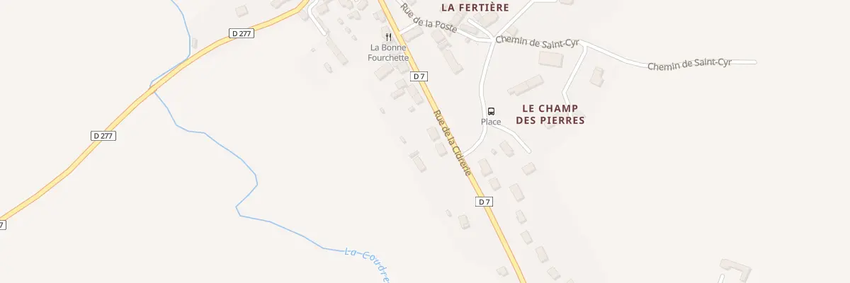 Plan du 20 Rue de la Cidrerie à La Chapelle-Souëf