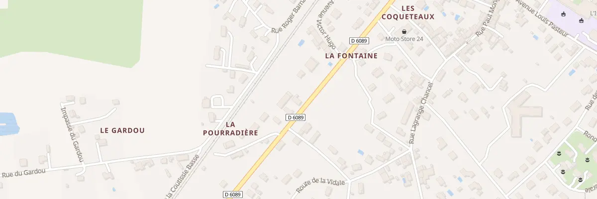 Plan du 40 Rue de Bordeaux à Razac-sur-l’Isle