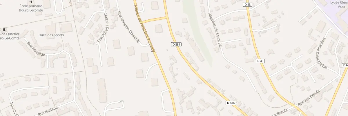 Plan du 31 Rue Louis Gillain à Bernay