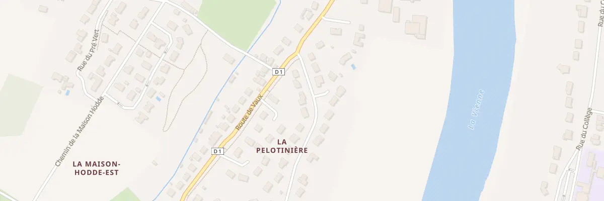 Plan du 5 Rue Jean-baptiste Jouandard à Dangé-Saint-Romain