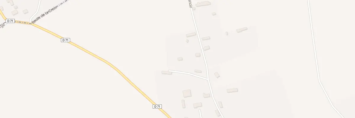 Plan du 2 Imp des Chataigniers à Canouville
