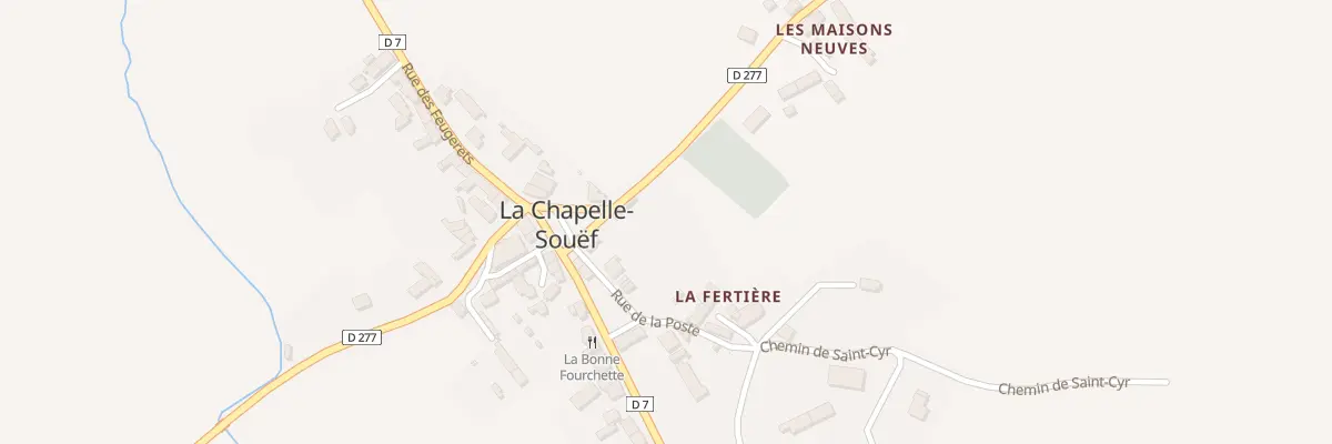 Plan du 5000 Rue de la Poste à La Chapelle-Souëf