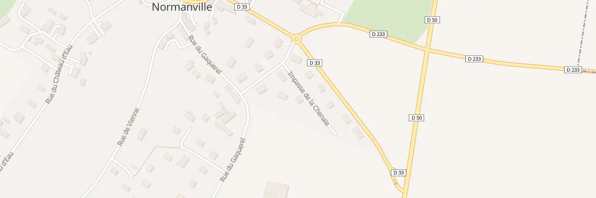 Plan du 50 Imp de la Chênaie à Normanville