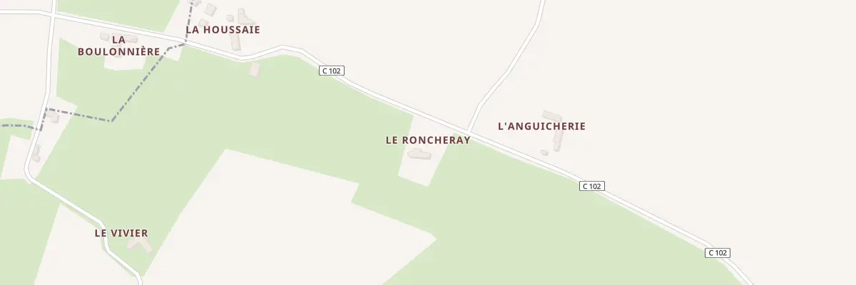 Plan du 5041 Le Roncheray à Saint-Martin-des-Monts