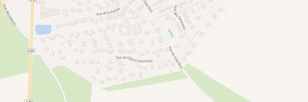 Plan du 351 Rue de l’Epine Saint-Paul à Terres-de-Caux