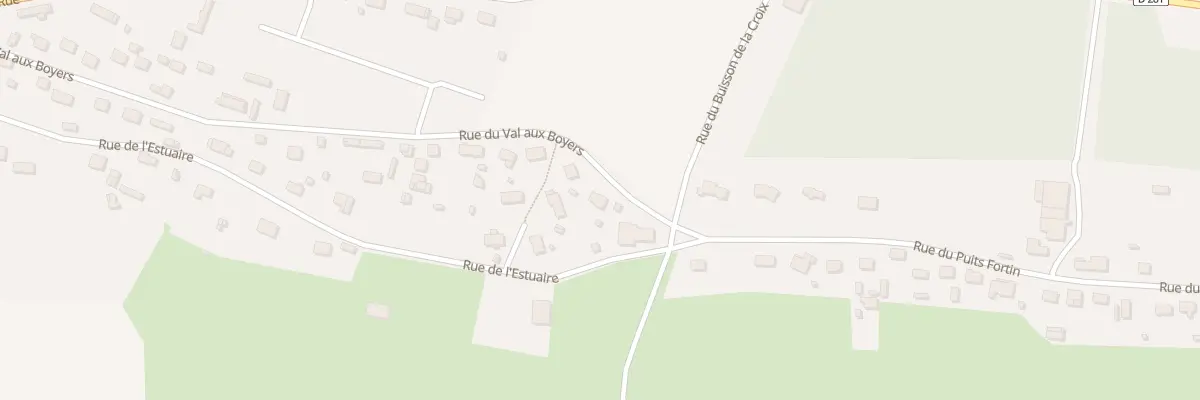 Plan du 578 Rue du Val aux Boyers à Petiville