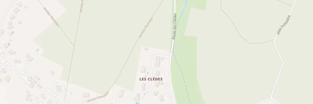 Plan du 59 Rte des Clèdes à Annesse-et-Beaulieu