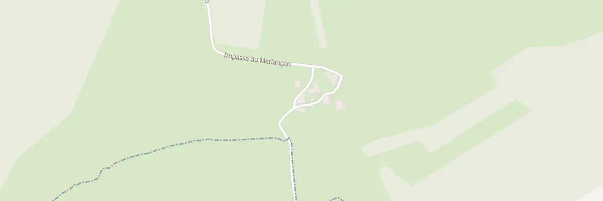 Plan du 774 Imp du Merlançon à Teyjat